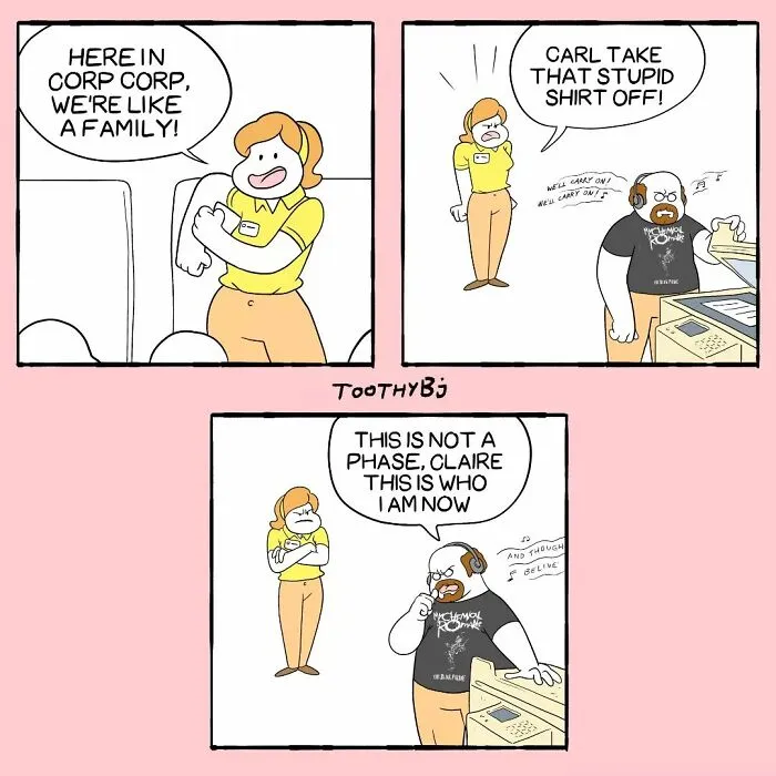 If You Have A Dark Sense Of Humor, You Will Probably Enjoy These Comics With Twisted Endings By ToothyBj (30 New Pics)