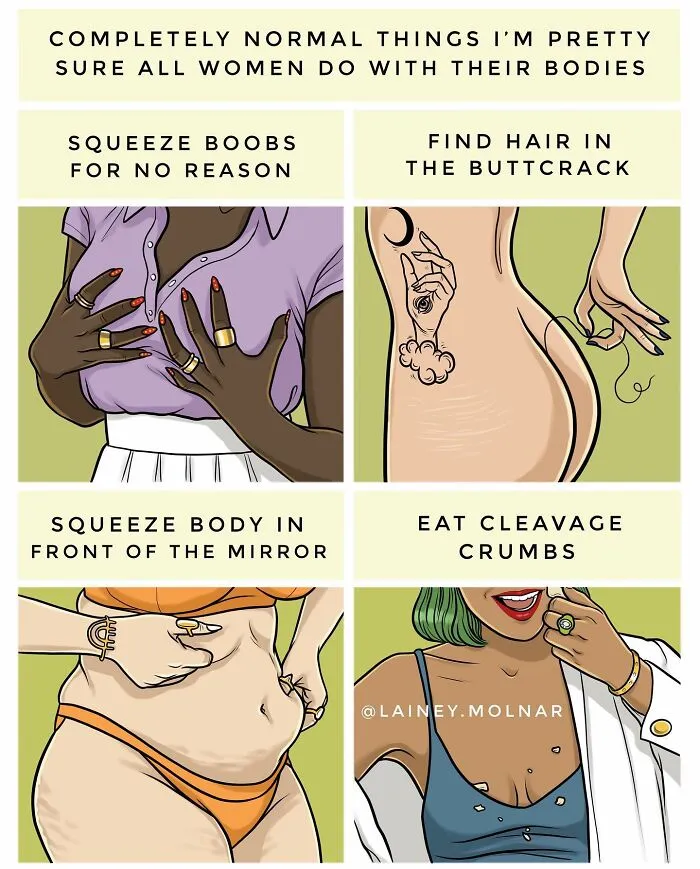 Artist Illustrates The Pressures She And Other Women Face From Society In 30 New Honest Comics