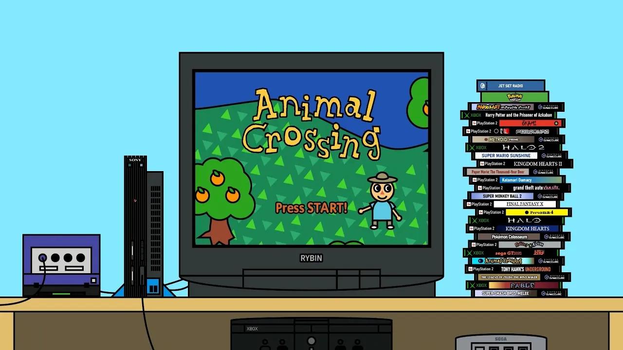 I Made A Short Animation In Honor Of The Sixth Generation Of Video Game Consoles