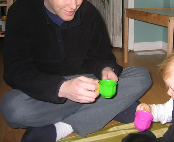 Dads Who Go Along With Tea Parties