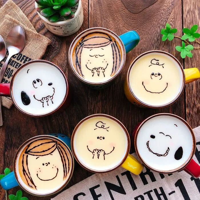 40 Times This Woman Turned Meals Into Scenes From "Peanuts" (40 Pics)