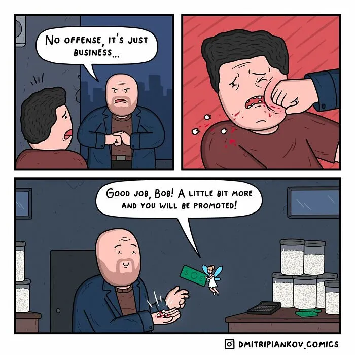 This Artist Makes Dark Humor Comics With Surprising Endings (29 New Pics)