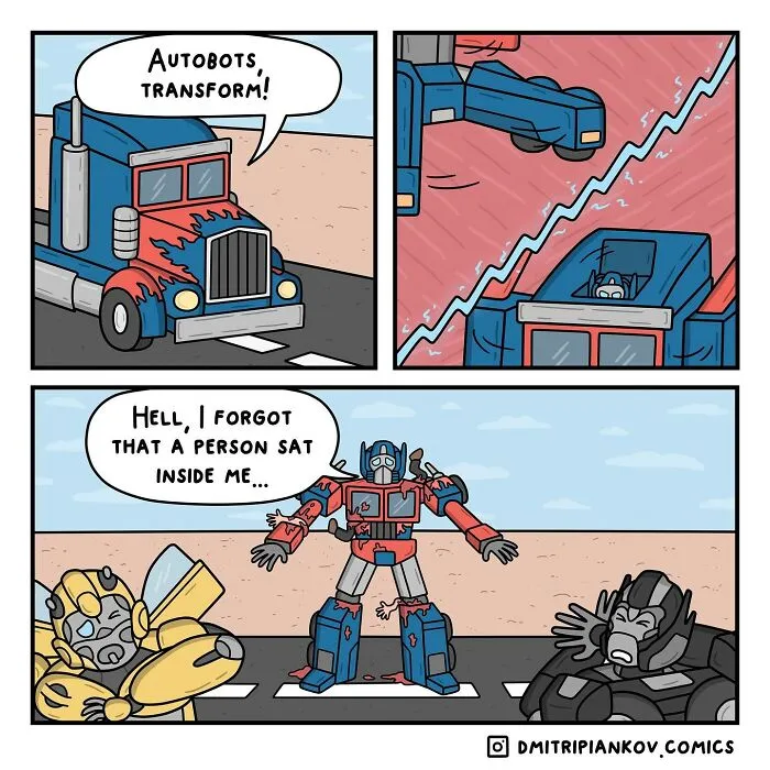 This Artist Makes Dark Humor Comics With Surprising Endings (29 New Pics)