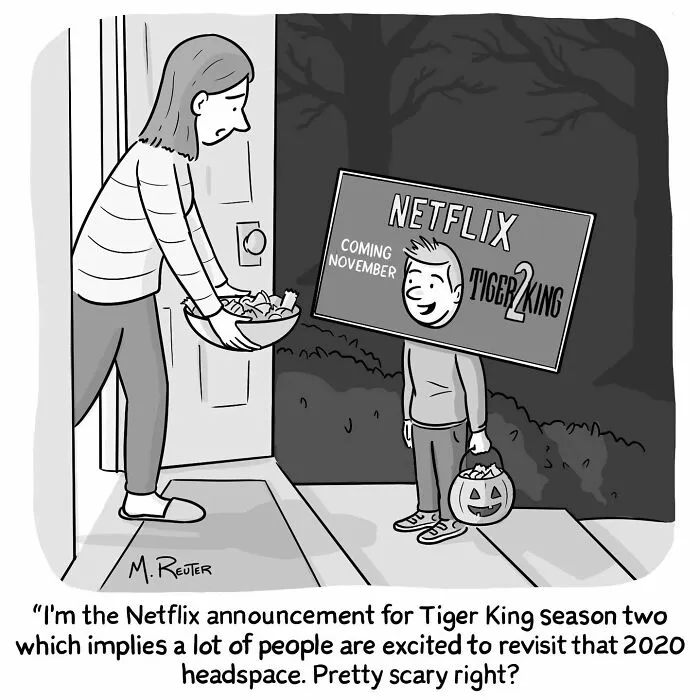 Here Are 30 Of The Latest Comics That Poke Fun At Our Society And Daily Life By This Artist