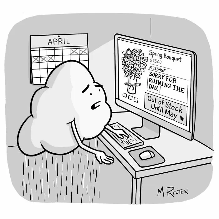 Here Are 30 Of The Latest Comics That Poke Fun At Our Society And Daily Life By This Artist