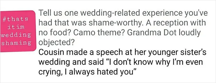 40 Times Weddings Were So Bad, They Deserved To Be Shamed On This Facebook Page