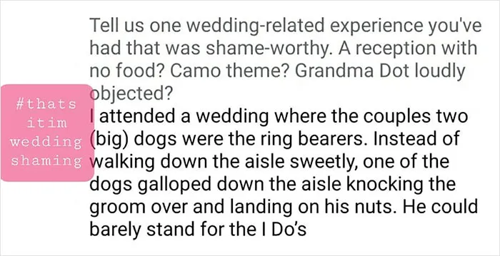 40 Times Weddings Were So Bad, They Deserved To Be Shamed On This Facebook Page