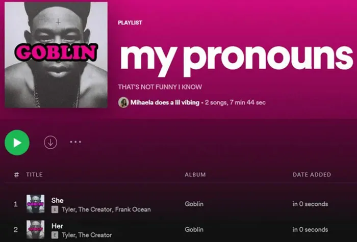 My Pronouns
