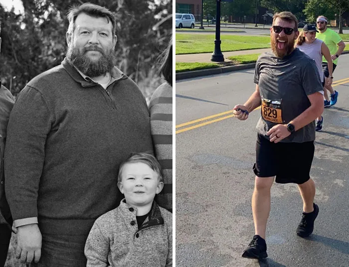 Lost 200 Pounds During Covid. Today I Completed A Half Marathon
