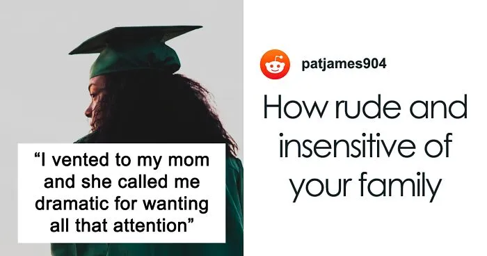 Woman Graduates From Community College But Her Family Thinks It's Nothing Compared To Her Cousins' University Degrees, Drama Ensues