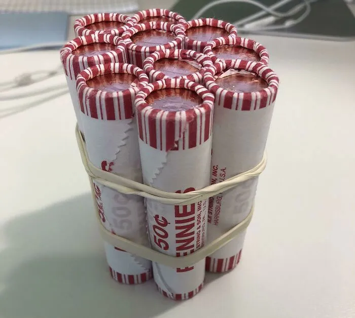 I Won A $5 Bet Against My Coworker. I Came Into The Work This Morning To Find This On My Desk. Thanks, Brad