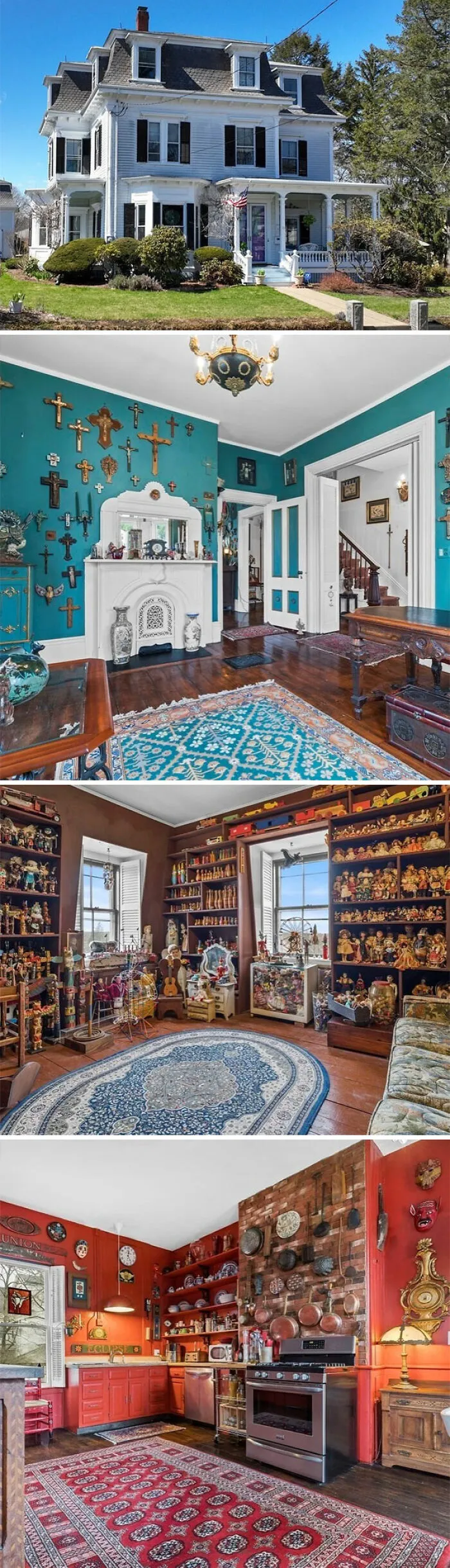 Here’s A Really Cool Victorian Home In Boston For $1 Million. 4 Bd, 2 Ba. 4,395 Sf