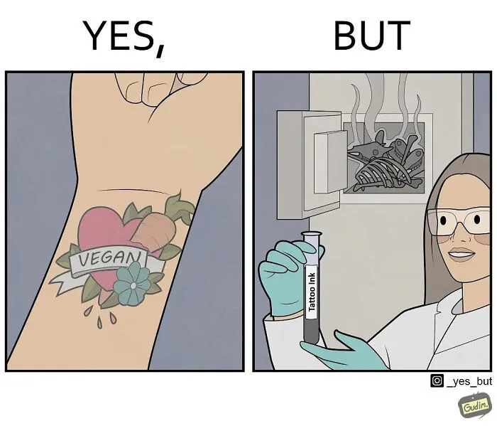 “Yes, But”: Artist Draws A Series Of Sarcastic Comics That Show 25 Funny Contradictions (New Pics)