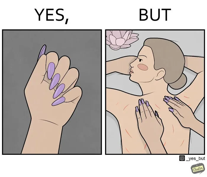 “Yes, But”: Artist Draws A Series Of Sarcastic Comics That Show 25 Funny Contradictions (New Pics)