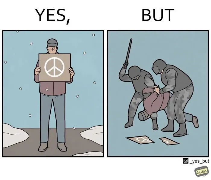 “Yes, But”: Artist Draws A Series Of Sarcastic Comics That Show 25 Funny Contradictions (New Pics)