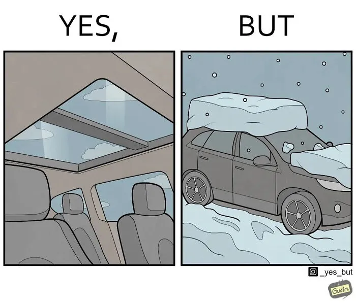 “Yes, But”: Artist Draws A Series Of Sarcastic Comics That Show 25 Funny Contradictions (New Pics)