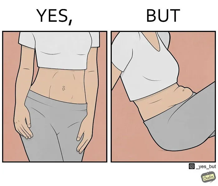 Artist Criticizes Our Society By Showing Two Different Sides Of The Same Story (26 New  Comics)