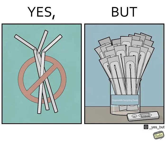 “Yes, But”: Artist Draws A Series Of Sarcastic Comics That Show 25 Funny Contradictions (New Pics)