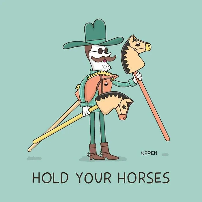30 Times This Artist Took Idioms Too Literally And Illustrated The Hilarious Result