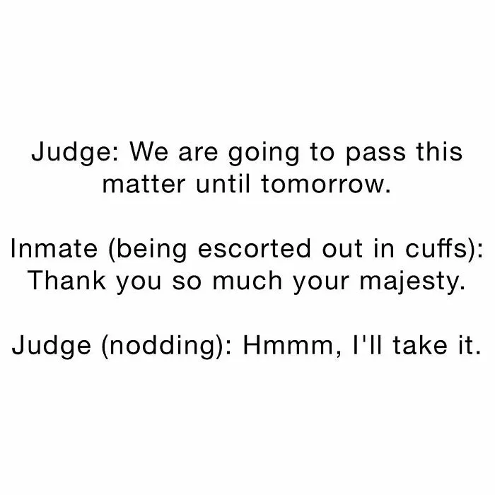 50 Of The Funniest Conversations People Have Overheard In Courthouses