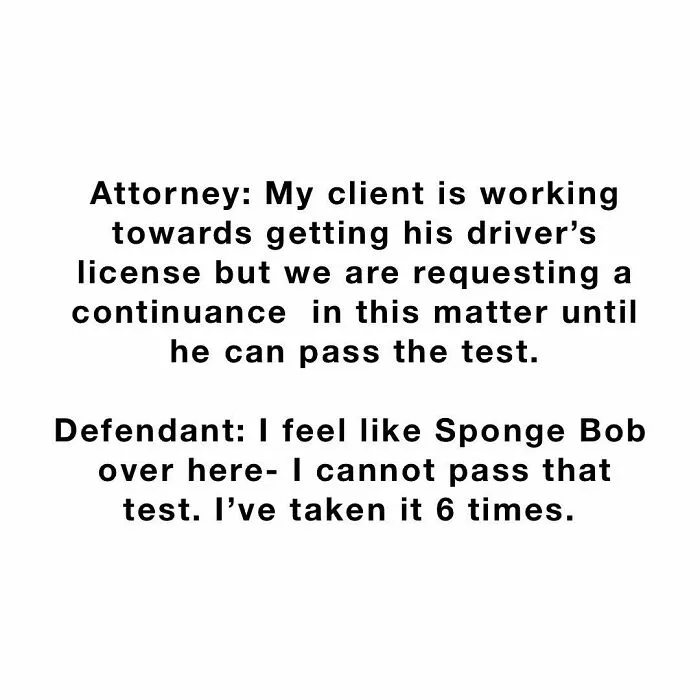 50 Of The Funniest Conversations People Have Overheard In Courthouses