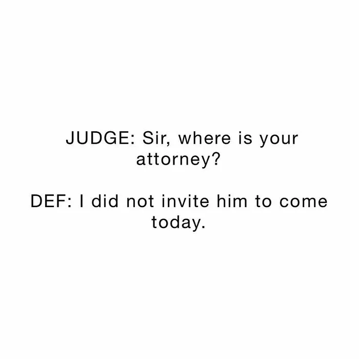 50 Of The Funniest Conversations People Have Overheard In Courthouses