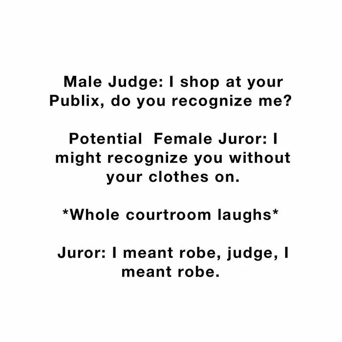 50 Of The Funniest Conversations People Have Overheard In Courthouses
