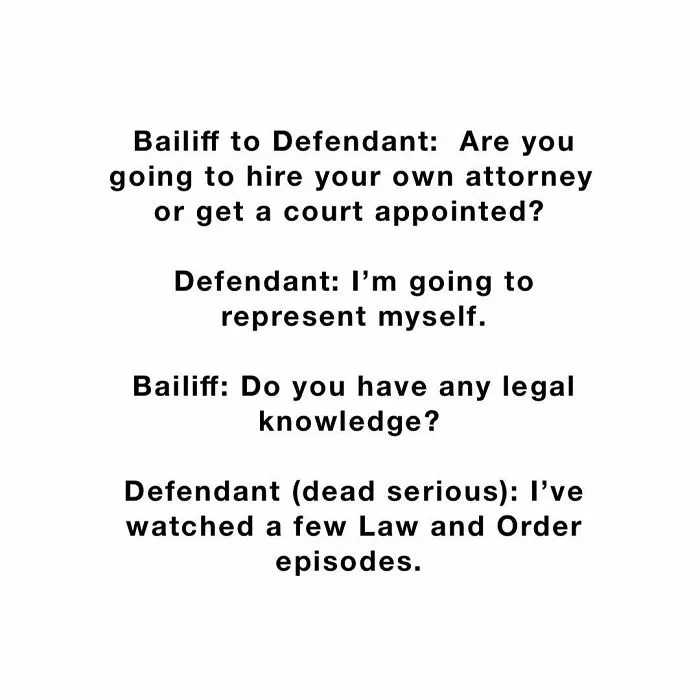 50 Of The Funniest Conversations People Have Overheard In Courthouses