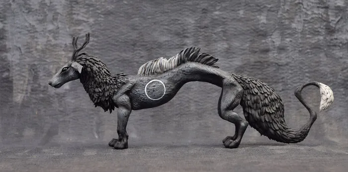My Polymer Clay Figurines Are Fantasy-Themed And Showcase Beasts And Animals Out Of This World (30 Pics)