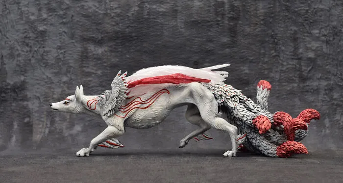 My Polymer Clay Figurines Are Fantasy-Themed And Showcase Beasts And Animals Out Of This World (30 Pics)