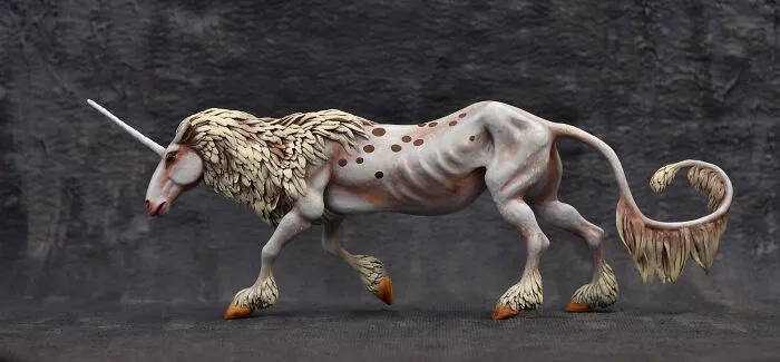 My Polymer Clay Figurines Are Fantasy-Themed And Showcase Beasts And Animals Out Of This World (30 Pics)