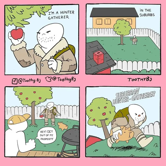 If You Have A Dark Sense Of Humor, You Will Probably Enjoy These Comics With Twisted Endings By ToothyBj (30 New Pics)