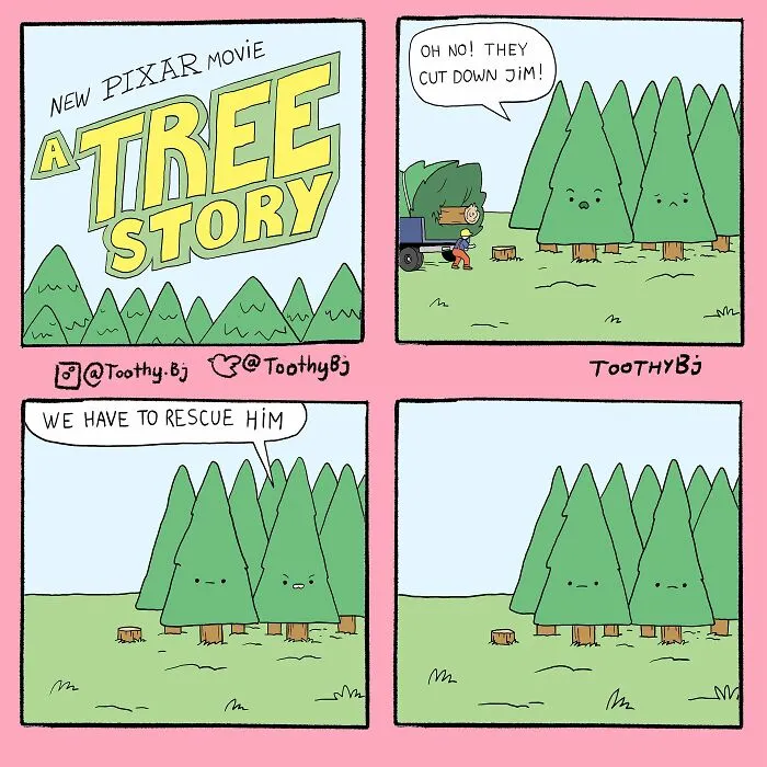 If You Have A Dark Sense Of Humor, You Will Probably Enjoy These Comics With Twisted Endings By ToothyBj (30 New Pics)
