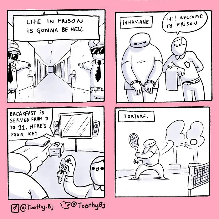 If You Have A Dark Sense Of Humor, You Will Probably Enjoy These Comics With Twisted Endings By ToothyBj (30 New Pics)