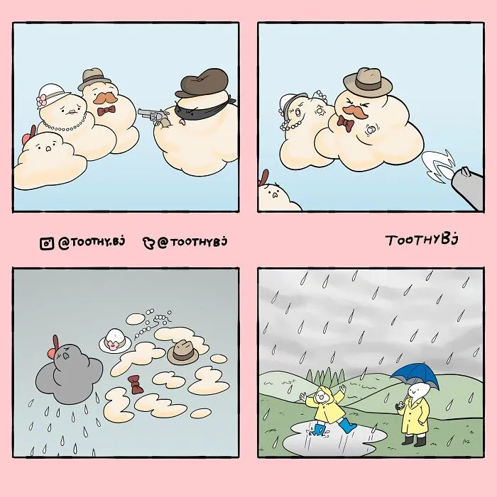 If You Have A Dark Sense Of Humor, You Will Probably Enjoy These Comics With Twisted Endings By ToothyBj (30 New Pics)