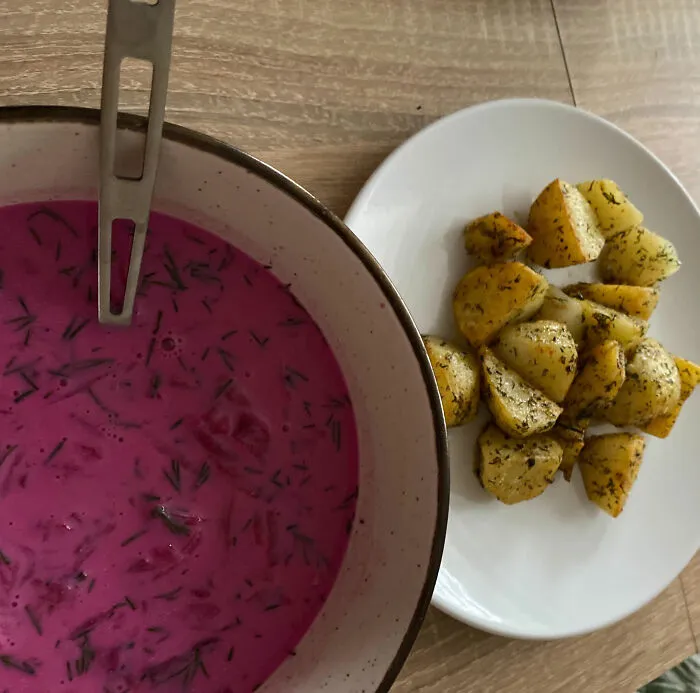 Lithuanian Borsch (With Sour Cream And A Few Other Modifications)