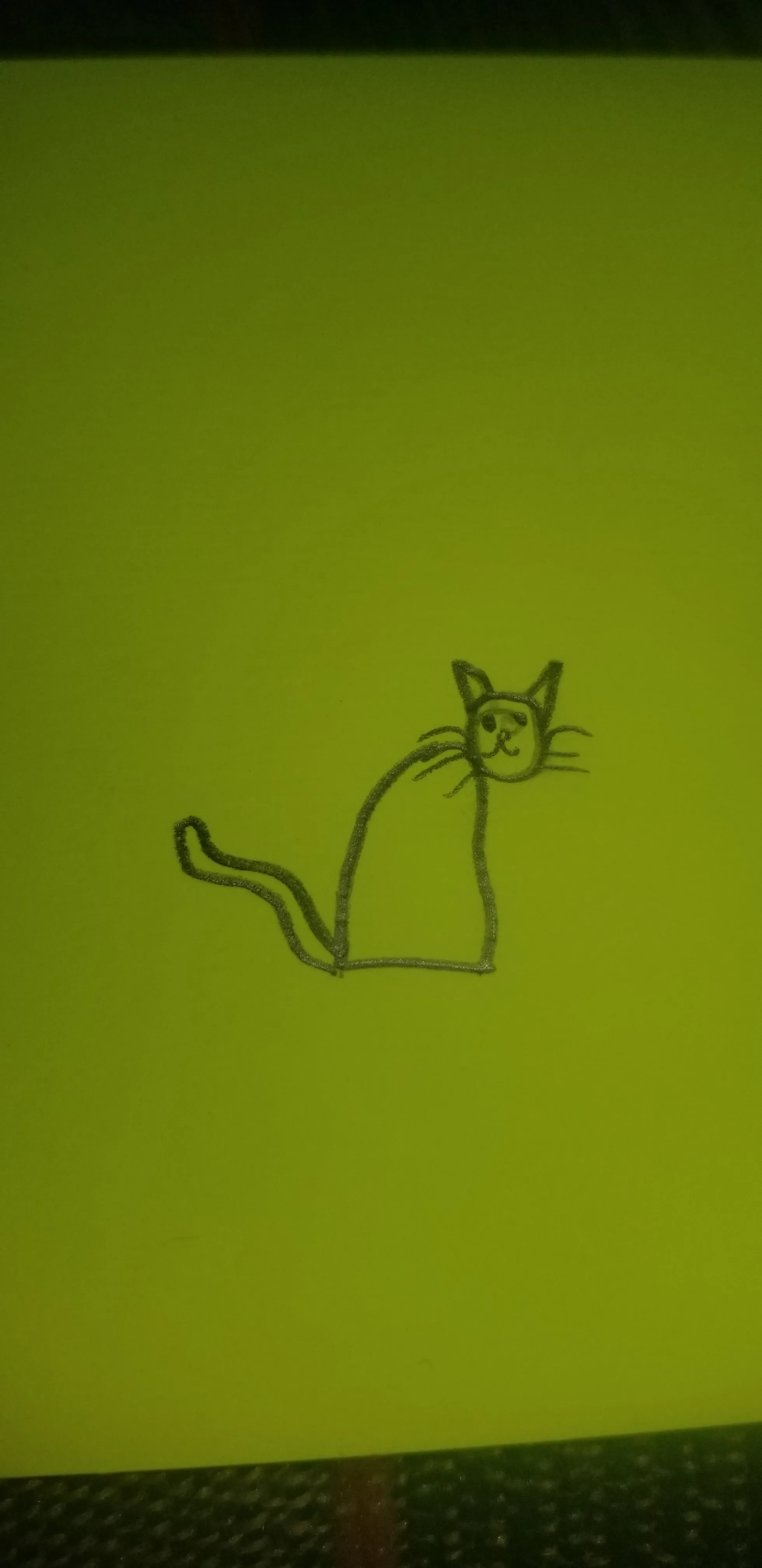 Hey Pandas, Post The Funniest Drawing Of A Cat You Have Made!