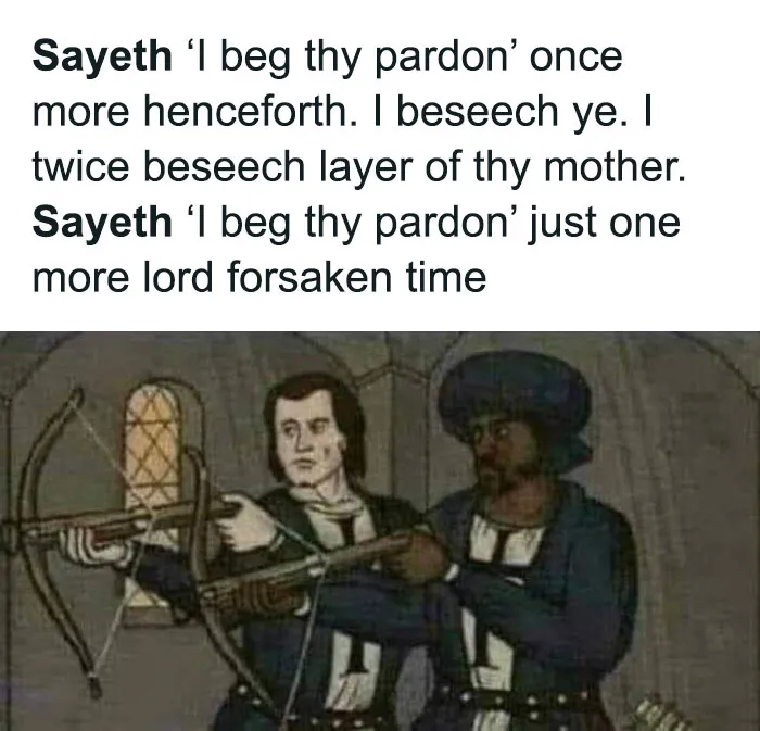 Sayeth Thou The Words, With Thine Own Lips