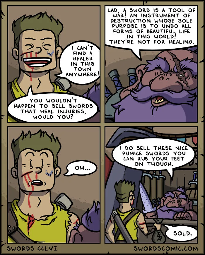 I Am A Comic Artist And Here Are My 17 Comics About Fantasy Creatures Including Dwarves