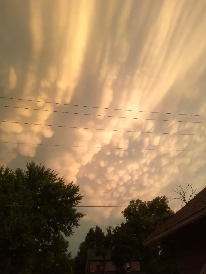 Took This Photo In October, 2019. Less Than 2 Minutes Later, It Was Hailing In Buckets!