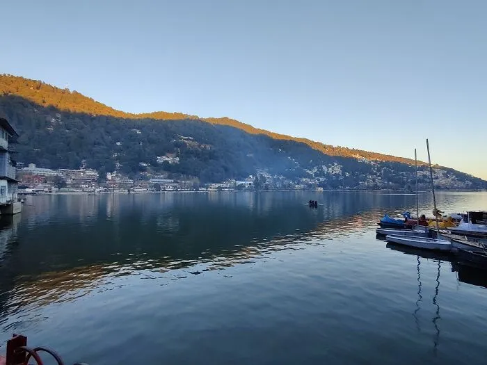 Sunset In Nanital, India