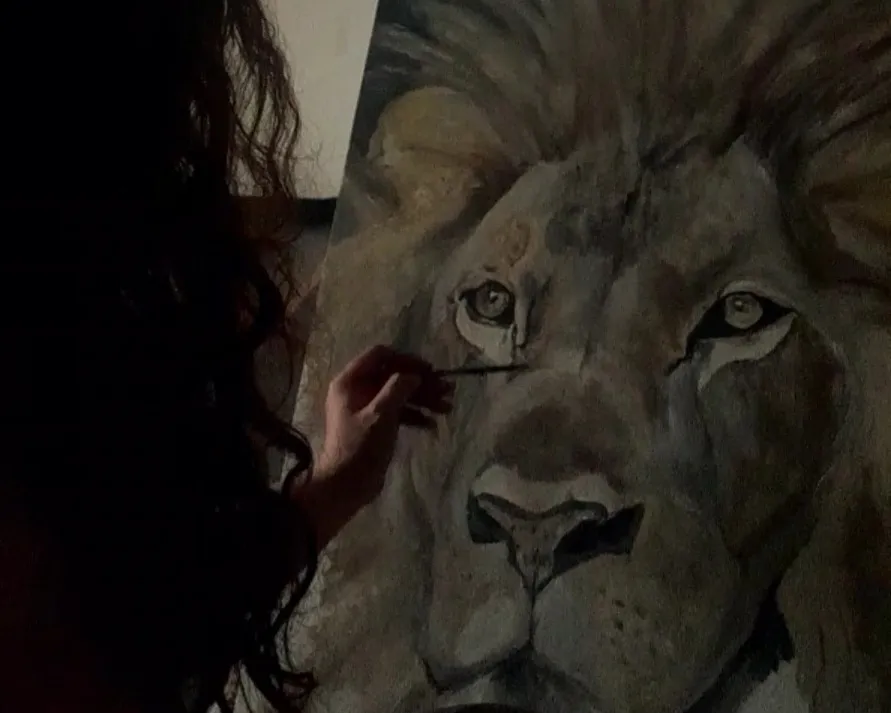 Artist Queennoble Painted  These Majestic Big Cats