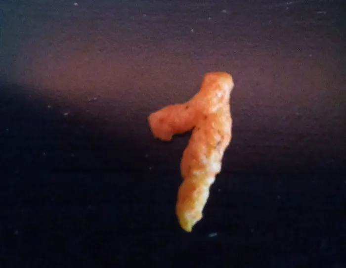 My Cheeto Looks Like A 1