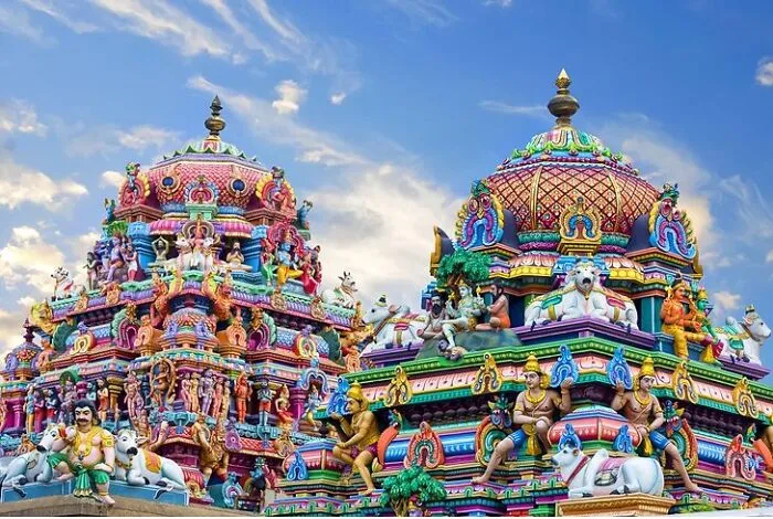 Kapaleeshwarar Temple, Chennai - Just A Portion Of The Temple Entrance