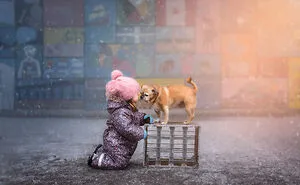I Challenged Myself To Photograph Children With Their Dogs, And Here Are The Best 21 Photos