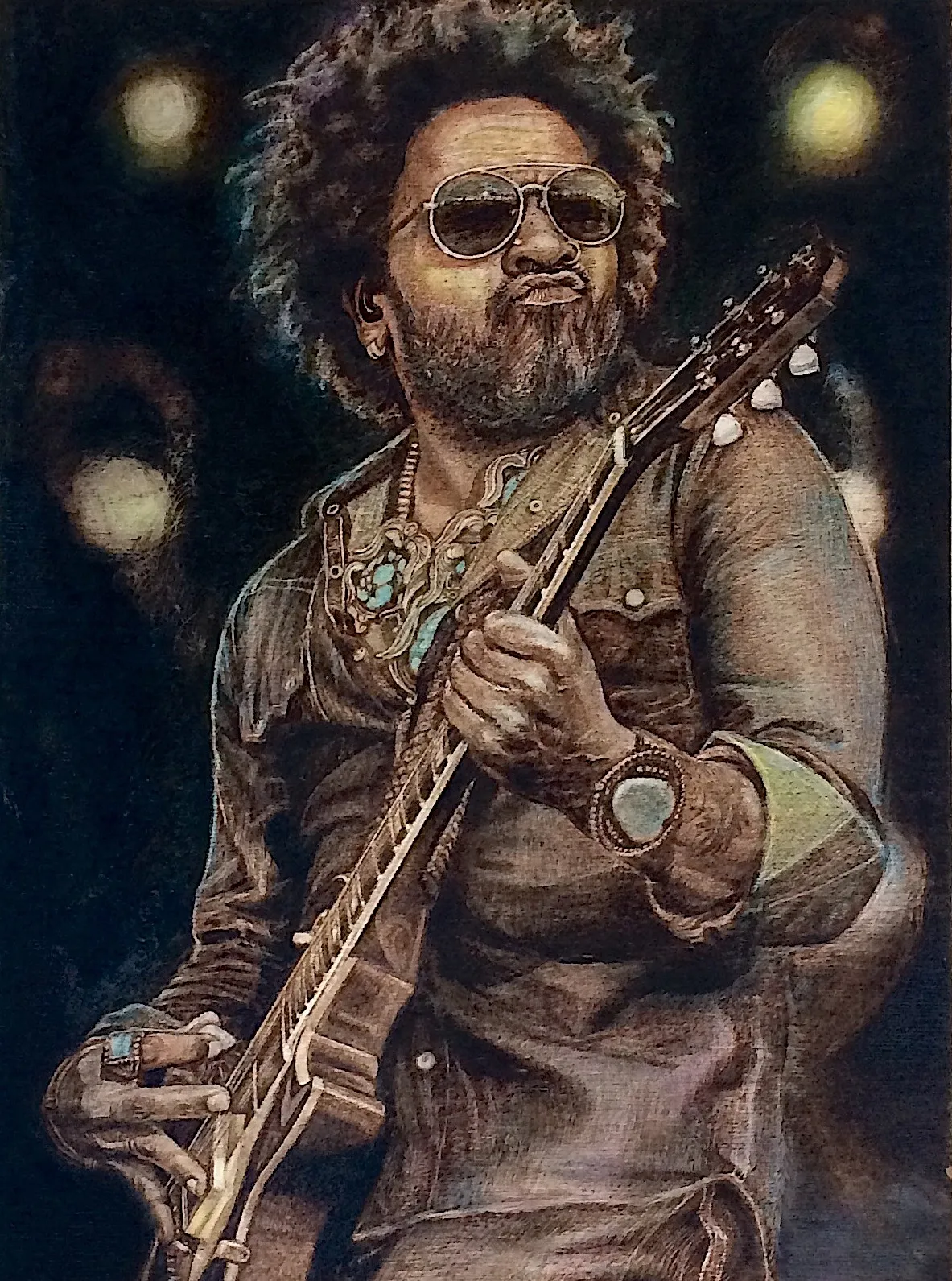 Lenny - Wood Burning Art
