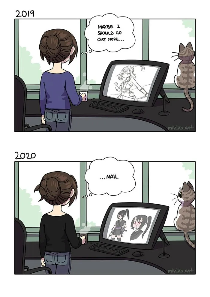 17 Relatable And Adorable Comics About Day-To-Day Life With A Cat By This Artist