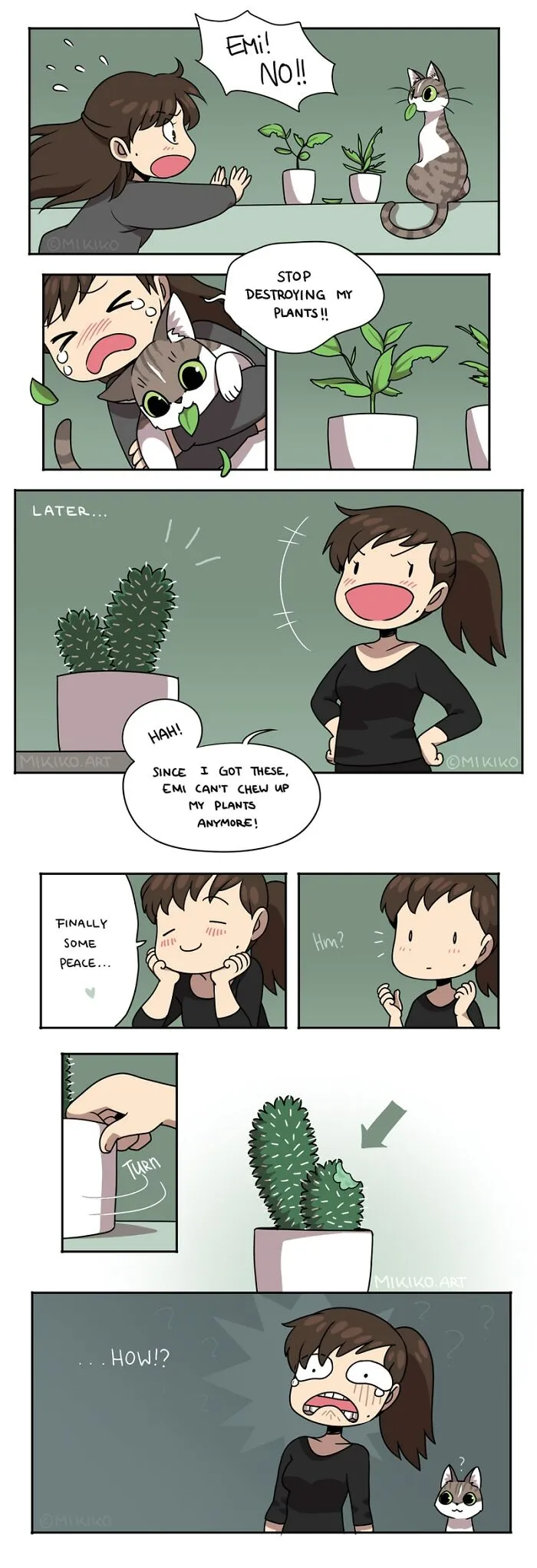 17 Relatable And Adorable Comics About Day-To-Day Life With A Cat By This Artist