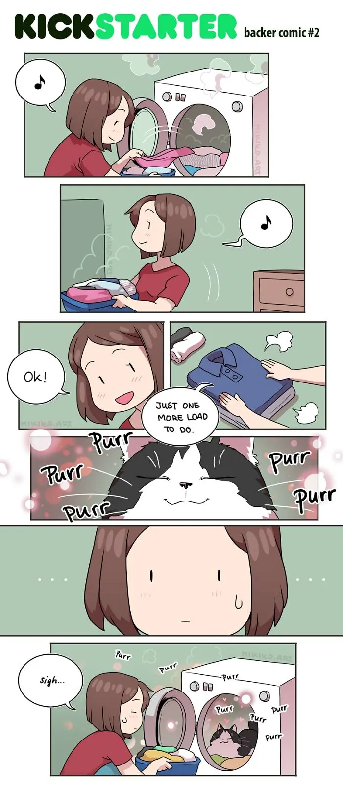 17 Relatable And Adorable Comics About Day-To-Day Life With A Cat By This Artist