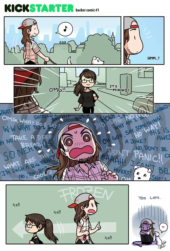 17 Relatable And Adorable Comics About Day-To-Day Life With A Cat By This Artist